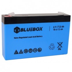 BLUEBOX VRLA AGM 6V 7.2Ah Gel Battery for Car Batteries