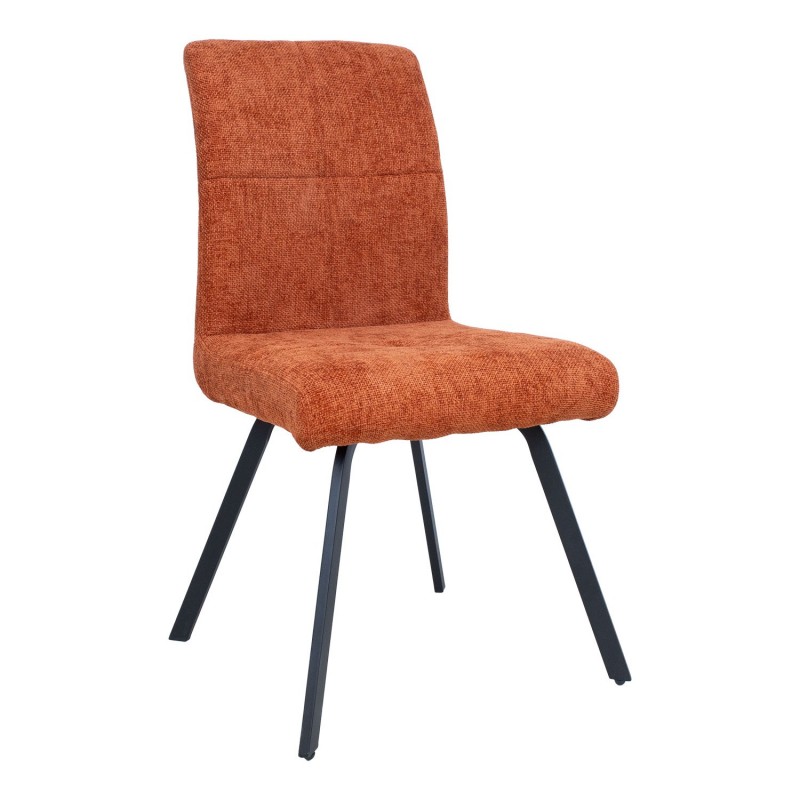 Chair AGATA rust brown