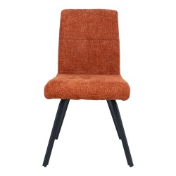 Chair AGATA rust brown