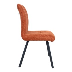 Chair AGATA rust brown