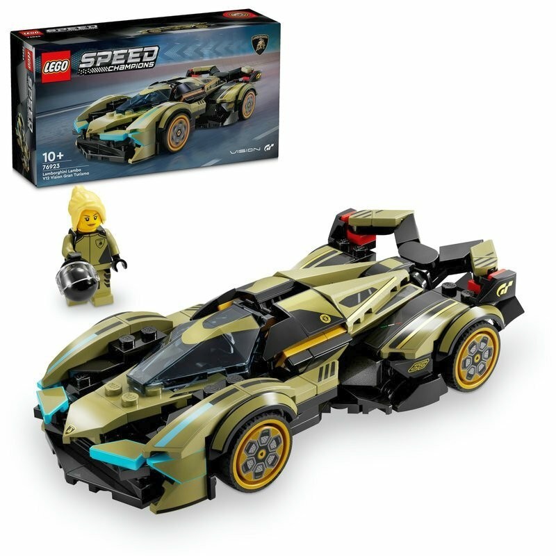 LEGO SPEED CHAMPIONS Luxury Lamborghini Lambo V12 Vision GT 76923