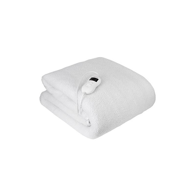 Camry CR 7422 electric blanket 85 W White Polyester, Synthetic wool