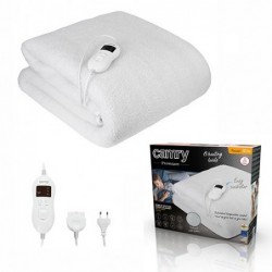 Camry CR 7422 electric blanket 85 W White Polyester, Synthetic wool