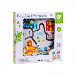 CLASSIC WORLD Puzzle Game 2in1 Waste Sorting Sorter City