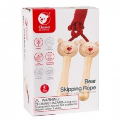 Classic World Skipping Rope Teddy Bear