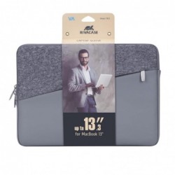 RIVACASE NB SLEEVE EGMONT 13.3"/7903 GREY