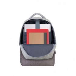 RIVACASE NB CASE ANTI-THEFT 15.6"/7562 GREY/MOCHA