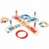 Tooky Toy Wooden Fun Game Serso Ring Cross Arcade