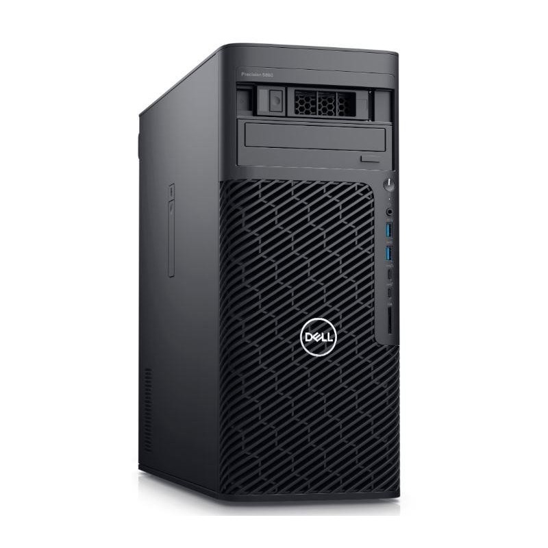 PC DELL Precision 5860 Tower Tower CPU Xeon w3-2425 3000 MHz CPU features vPro RAM 32GB DDR5 4800 MHz SSD