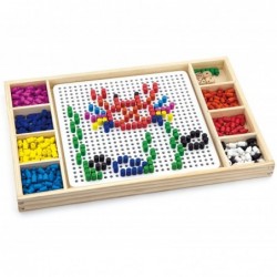 A wooden 2-in-1 puzzle by Moziak Viga Toys from China