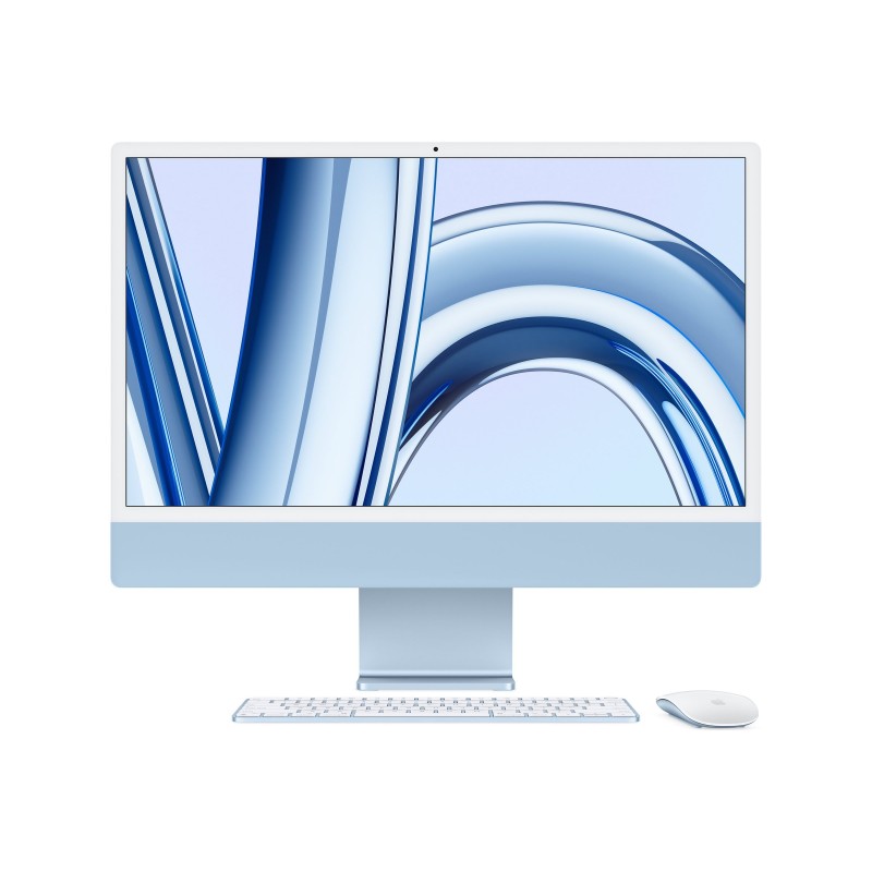 Apple iMac 24u201d 4.5K Retina, Apple  M3 8C CPU, 10C GPU/8GB/512GB SSD/Blue/SWE Apple