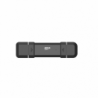 Silicon Power Portable External SSD DS72 500 GB USB Type-A/USB Type-C 3.2 Gen 2 Black