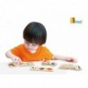 Wooden Puzzle Puzzle Viga Toys 24 Elements