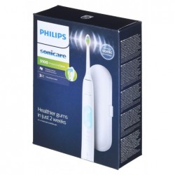 Philips 5100 series HX6857/28 electric toothbrush Adult Sonic toothbrush Mint colour, White