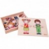 CLASSIC WORLD Wooden Puzzle Dress-up