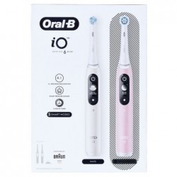 Braun Oral-B iO6 DuoPack White/Pink