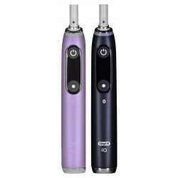 Braun Oral-B szczoteczka elektryczna iO 9N zestaw DUO BLACK ONYX & ROSE QUARTZ