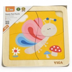 VIGA Handy Wooden Butterfly Puzzle