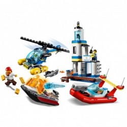 LEGO CITY 60308 SEASIDE POLICE AND FIRE MISSION