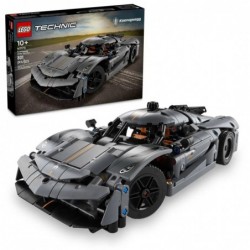 LEGO TECHNIC 42173 Koenigsegg Jesko Absolute Grey Hypercar