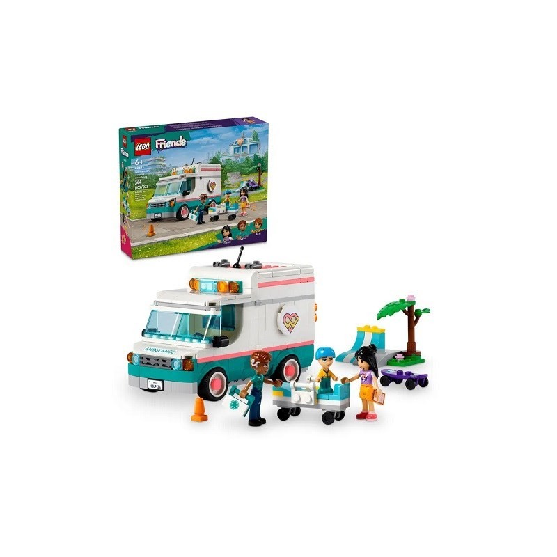 LEGO Friends 42613 Heartlake Hospital Ambulance