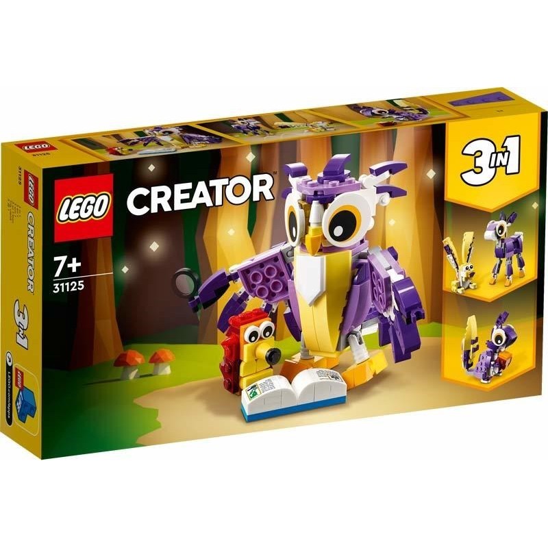 LEGO Creator 31125 Fantastic Forest Creatures