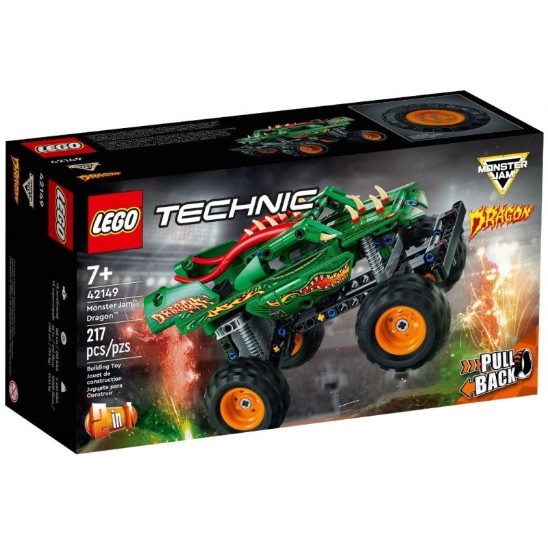 LEGO TECHNIC 42149 MONSTER JAM DRAGON