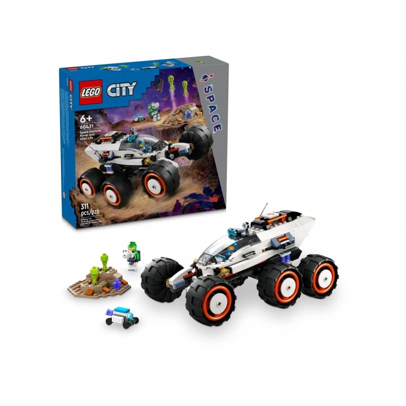 LEGO CITY 60431 SPACE EXPLORER ROVER AND ALIEN LIFE