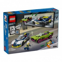 LEGO CITY 60415 POLICE CAR AND MUSCLE CAR CHASE