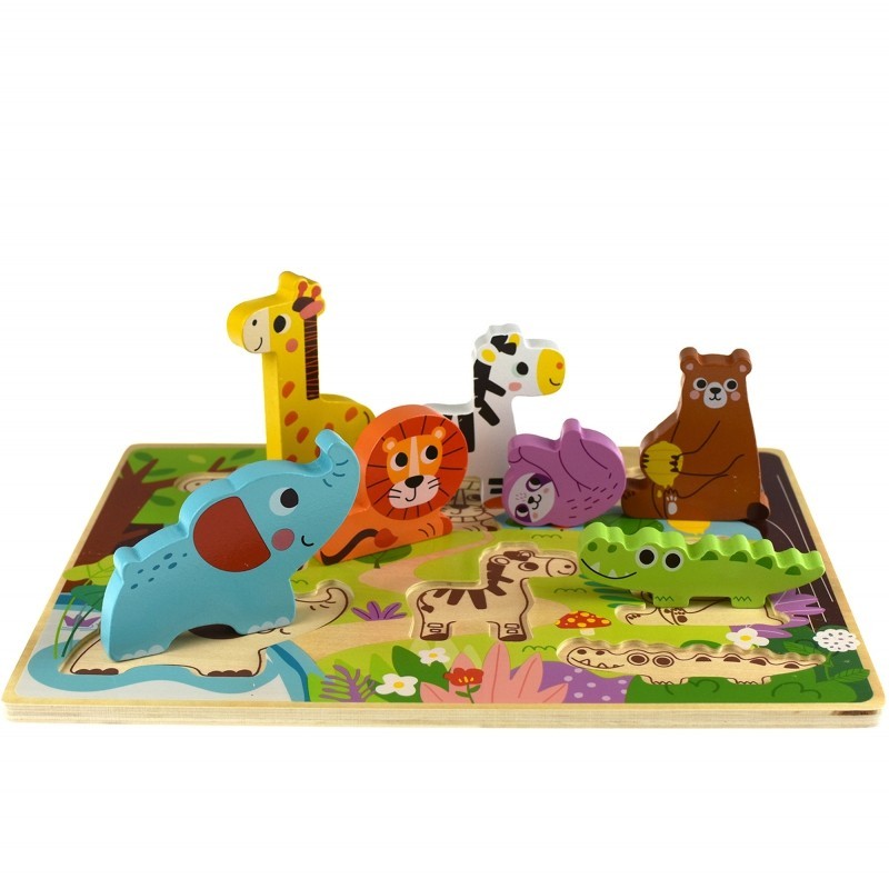 Petal Teddy Wooden Puzzle Animal Puzzle Difficult Puzzle Toy - Temu