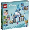 LEGO Disney Princess 43206 Cinderella and Prince Charming Castle