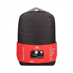 RIVACASE NB BACKPACK 15.6" + MOUSE/7563 BLACK