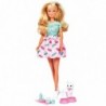 SIMBA Steffi doll with a cat + accessories