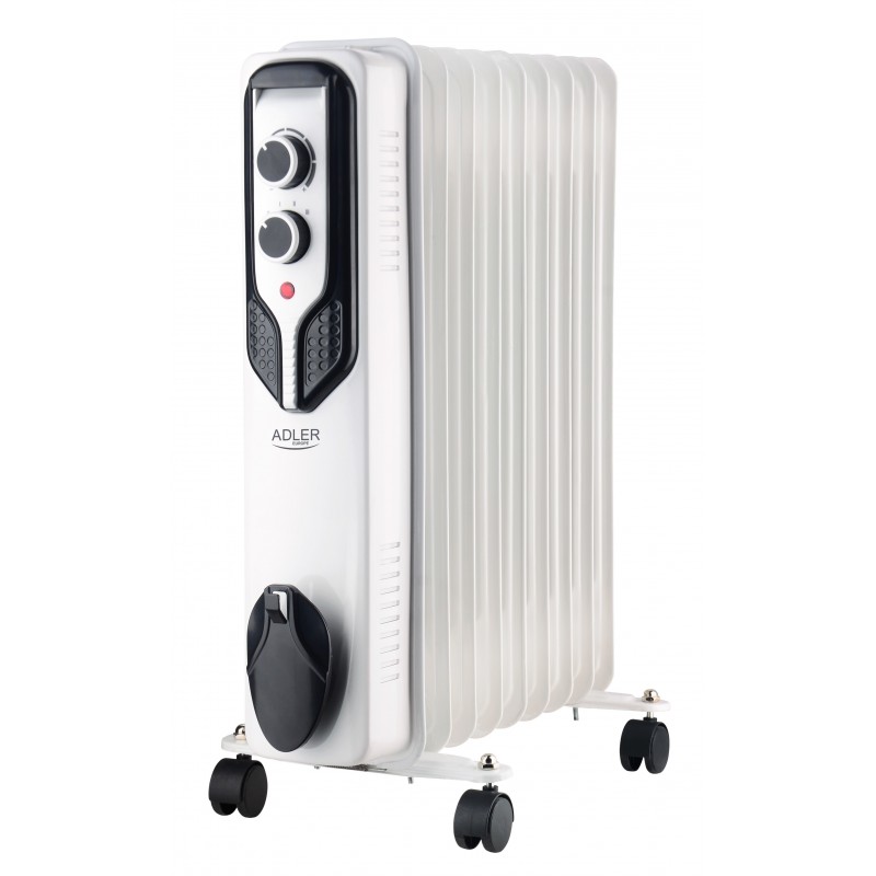 Adler Oil-Filled Radiator AD 7816 Oil Filled Radiator 2000 W Number of power levels 3 White