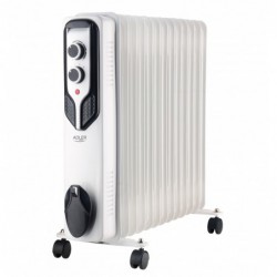 Adler Oil-Filled Radiator AD 7818 Oil Filled Radiator 2500 W Number of power levels 3 White