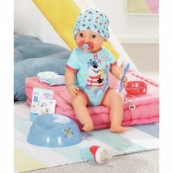 Interactive Doll Baby Born 43cm Magic Boy 9 Functions + 10 Accessories
