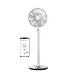 Duux Fan Whisper Flex Ultimate Smart Stand Fan White Diameter 34 cm Number of speeds 30 Oscillation 3-26