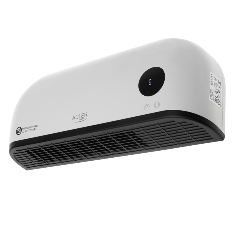 Adler LED Air Curtain Heater AD 7751 Air curtain 2000 W White