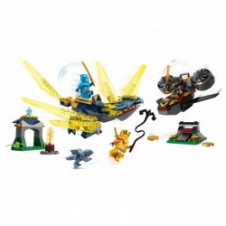 LEGO NINJAGO 71798 NYA AND ARIN - BATTLE ON THE BACK OF A BABY DRAGON