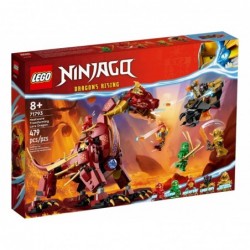 LEGO NINJAGO 71793 HEATWAVE TRANSFORMING LAVA DRAGON