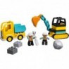 LEGO DUPLO 10931 Truck and crawler excavator