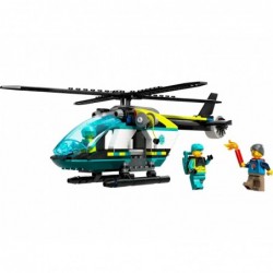 LEGO CITY 60405 EMERGENCY RESCUE HELICOPTER