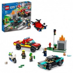 LEGO City 60319 Fire and police pursuit