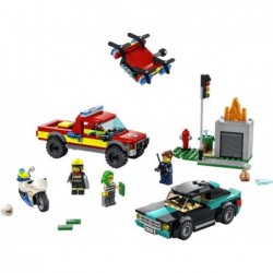 LEGO City 60319 Fire and police pursuit