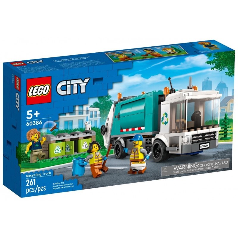 LEGO CITY 60386 RECYCLING TRUCK