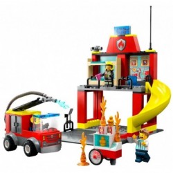 LEGO CITY 60375 FIRE STATION AND FIRE TRUCK