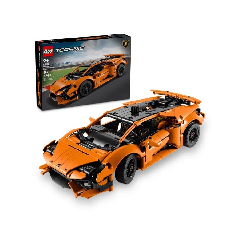 LEGO TECHNIC 42196 Lamborghini Huracán Tecnica Orange