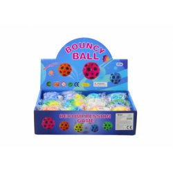 Glowing Ball For Bouncing Kneading With Dimples Colorful 6cm