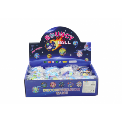 Glowing Ball for Bouncing with Recesses Sea Animals 7cm