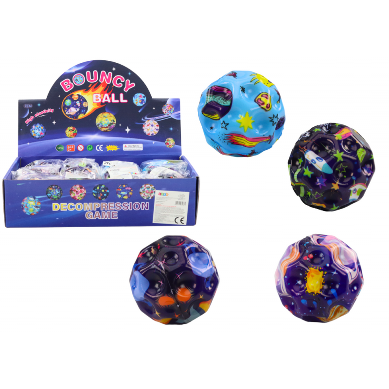 Kneading and Bouncing Ball with Hollows Space 7cm